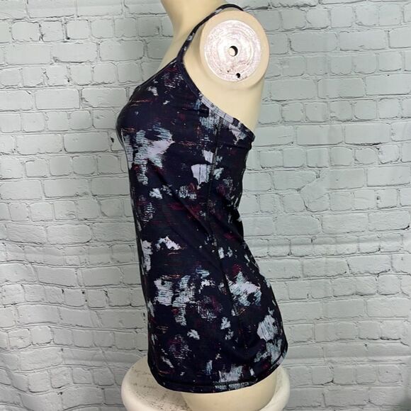 Lululemon Power Y Tank Sz 6 Static Blossom - Picture 3 of 7